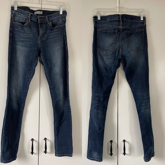Banana republic new perfect skinny blue jeans 28 - Picture 4 of 4